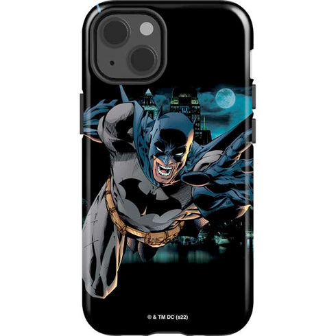 DC Comics Batman All Star Batman & Robin, The Boy Wonder Action Pose Art BY Jim Lee iPhone 15 Impact Case